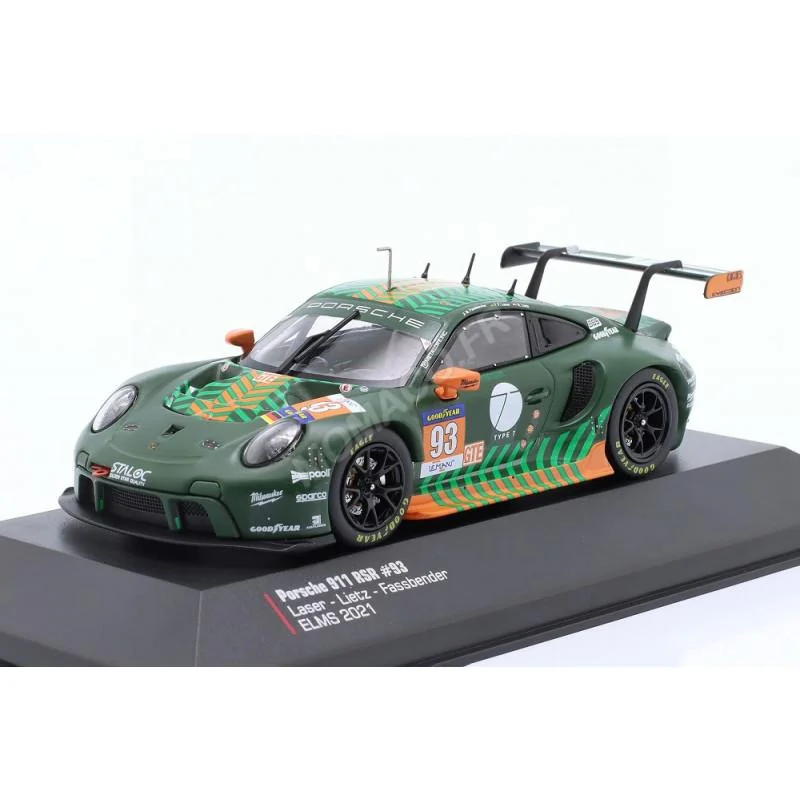 PORSCHE 911 RSR 93 PROTON COMPETITION FASSBENDER/LIETZ/LASER 24H DU MANS 2021 Die cast 