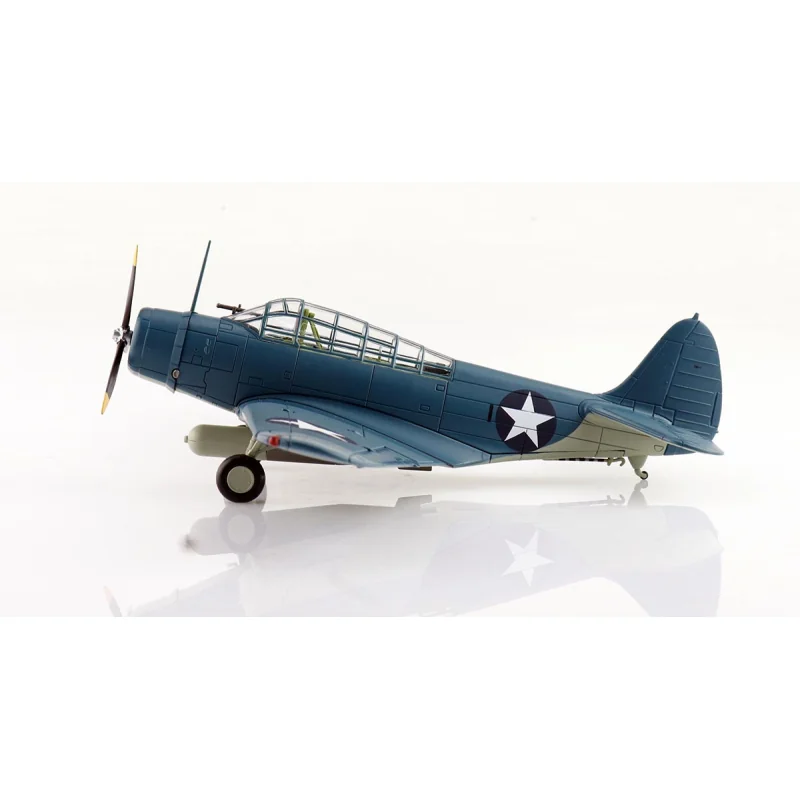 TBD-1 Devastator 'Battle of Midway' black 1 Lt Cdr EE Lindsey VT-6 USS Enterprise 4th June 1942 Miniature airplane