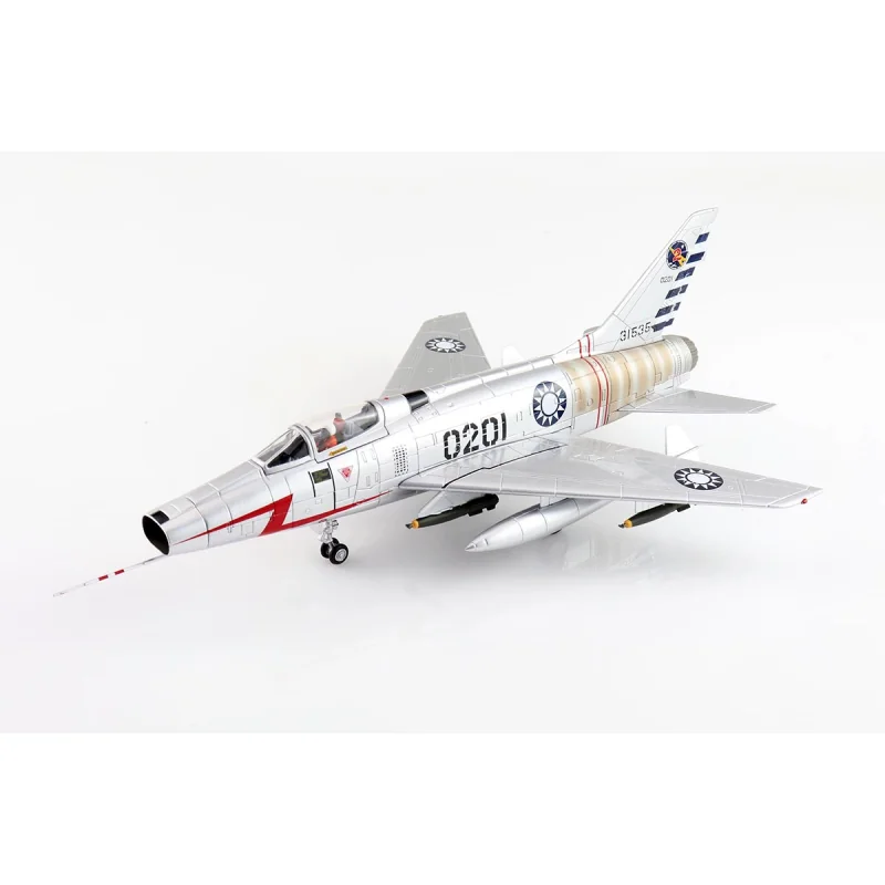 F-100D Super Saber 020/51-1535 41st Sqn. ROCAF Die cast 