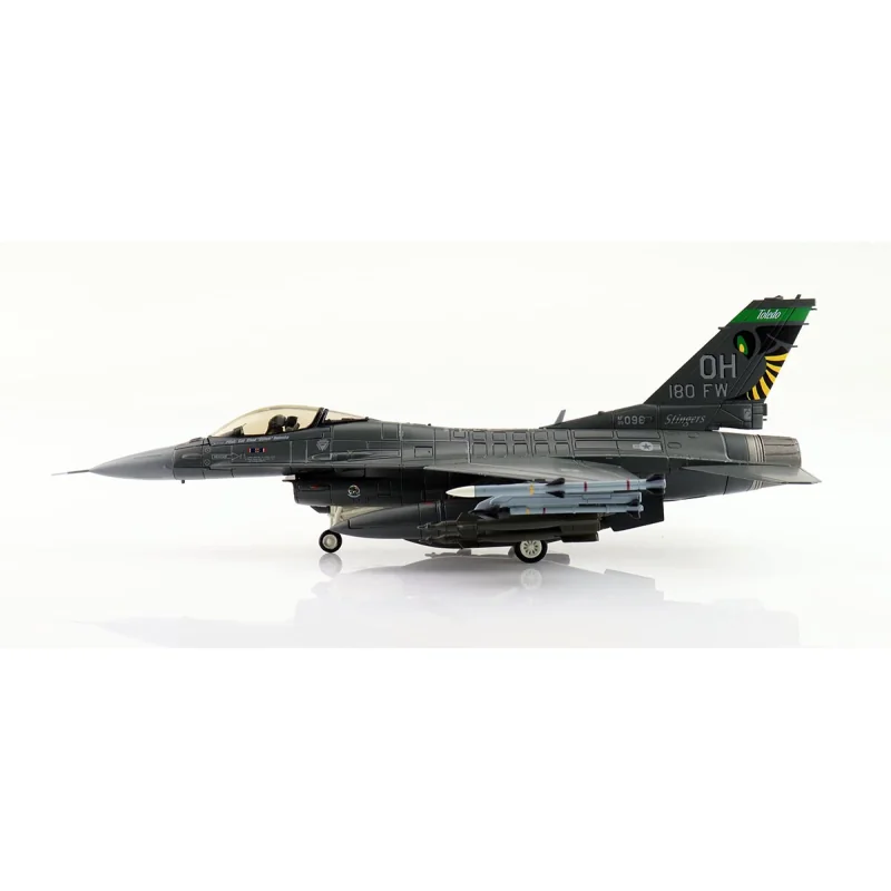 F-16C Fighting Falcon 89-2098 112th FS Ohio ANG Toledo August 2023 Miniature airplane