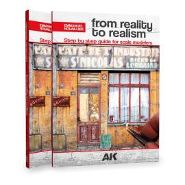 AK INTERACTIVE: From Reality To Realism Step By Step Guide For Scale Modelers English. 112 Pages. Hard Cover. Book 