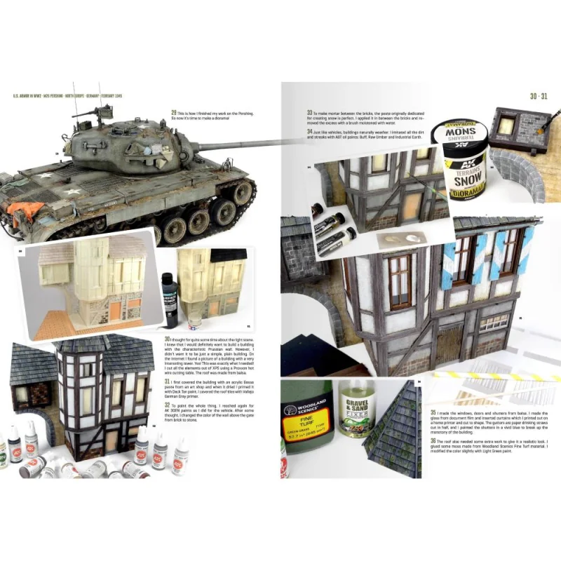 AK INTERACTIVE: U.S ARMOR IN WW2 - English 144 pages. Semi-hard cover AK Interactive