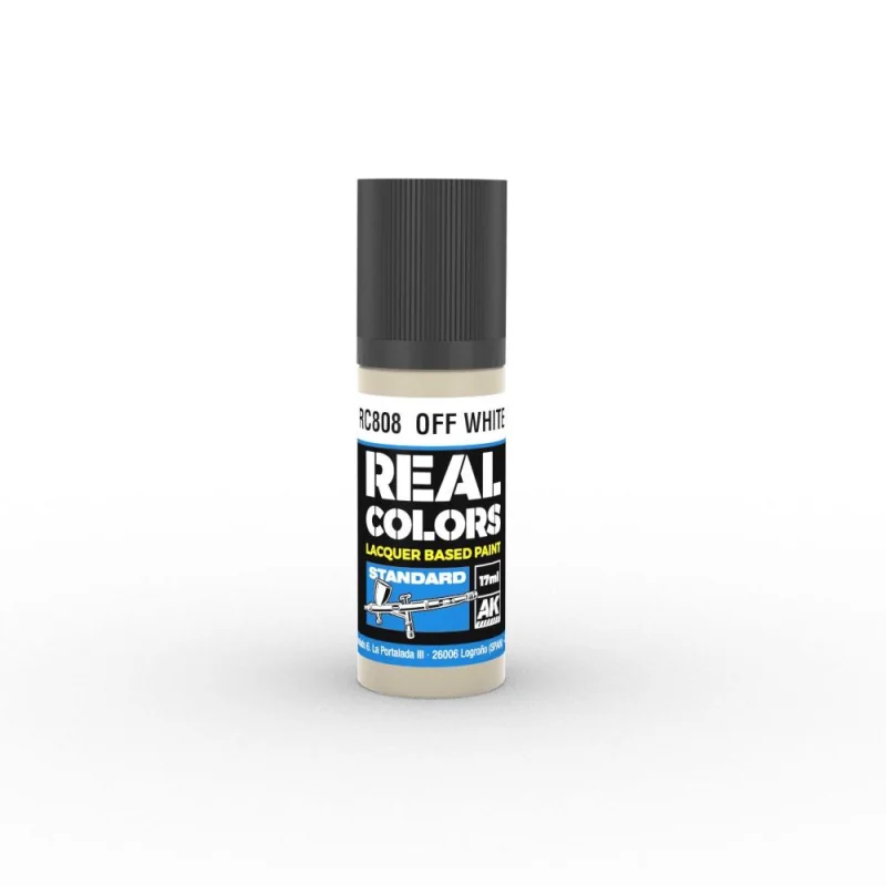 AK INTERACTIVE: Real Colors Off White 17 ml. Paint 