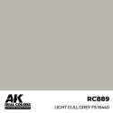 AK INTERACTIVE: Real Colors Light Gull Grey FS 16440 17 ml. Acrylic model paint