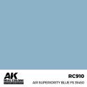 AK INTERACTIVE: Real Colors Air Superiority Blue FS 35450 17 ml. Acrylic model paint