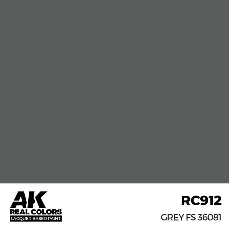 AK INTERACTIVE: Real Colors Grey FS 36081 17 ml. Acrylic model paint