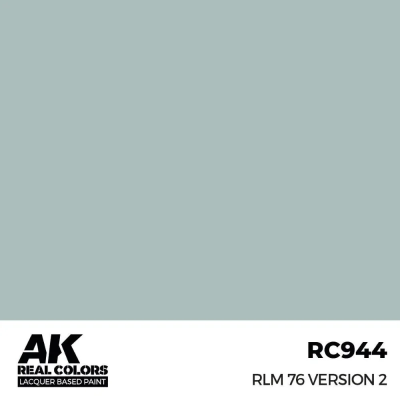 AK INTERACTIVE: Real Colors RLM 76 Version 2 17 ml. Acrylic model paint