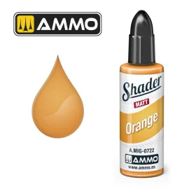 AMMO of MIG: MATT SHADER Orange 10mL Paint 