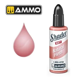 AMMO of MIG: MATT SHADER Natural Flesh 10mL Paint 