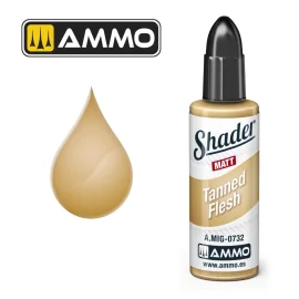 AMMO of MIG: MATT SHADER Tanned Flesh 10mL Paint 