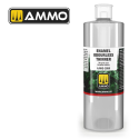 AMMO OF MIG: Enamel Odourless Thinner - White Spirit thinner designed for modelling. 400 ml bottle. 