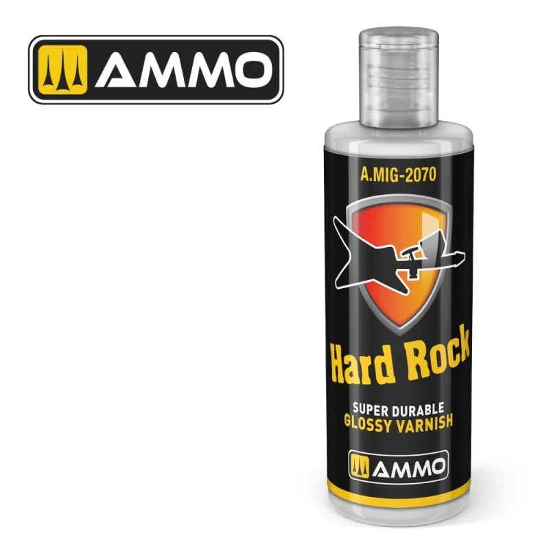 Ammo Of Mig: Hard Rock Super Durable Glossy Varnish (60ml) 