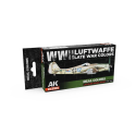 AK INTERACTIVE: Real Colors WWII Luftwaffe Late War Colors SET Paint 