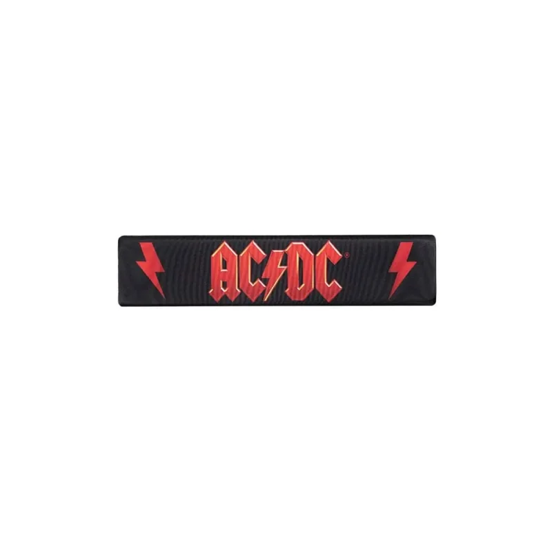 AC/DC wrist rest for keyboard 