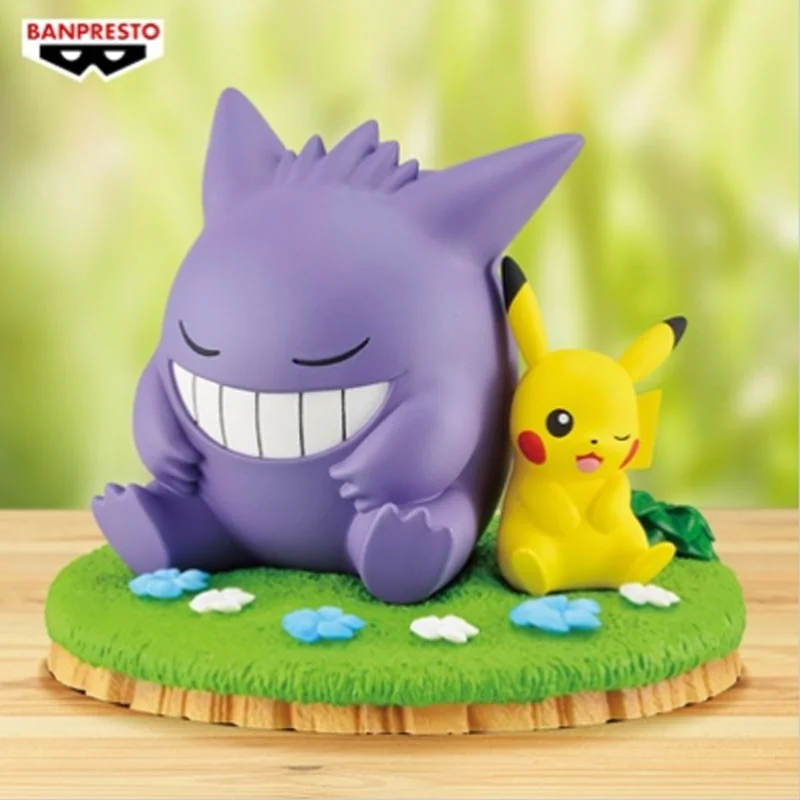 POKEMON - PIKACHU & ECTOPLASMA FIGURE Figurines