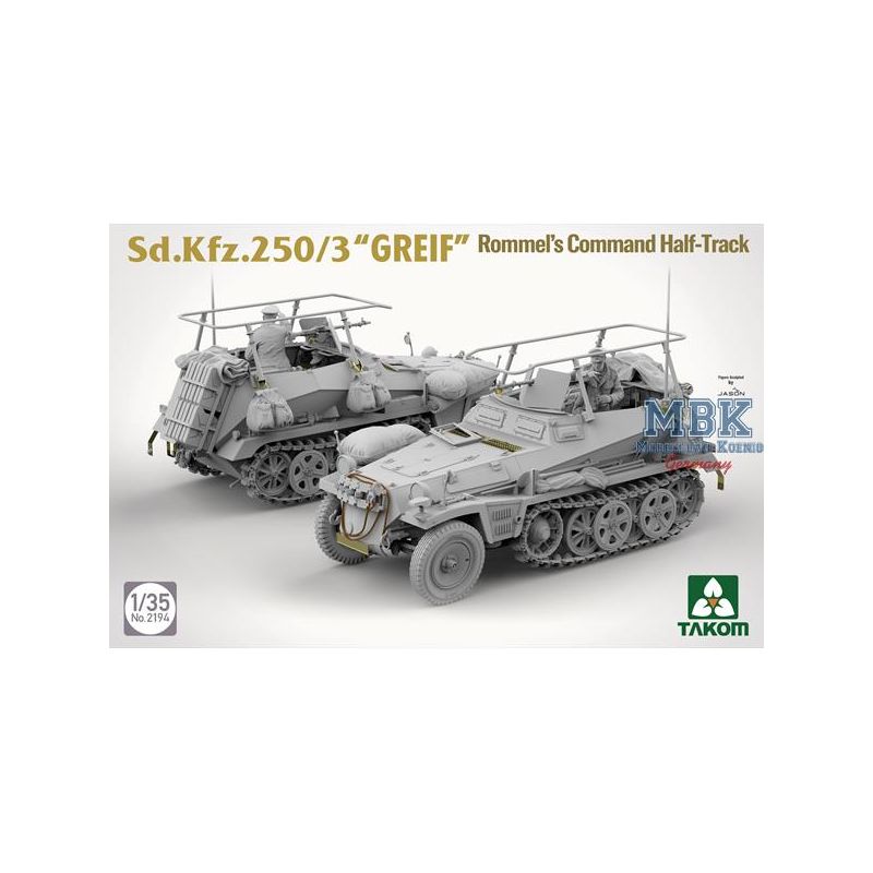 Sd.Kfz.250/3 "GREIF" Rommel's Command Half-Track