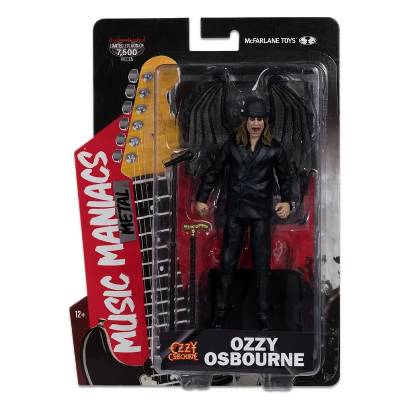 Ozzy Osbourne Metal Figure Music Maniacs Ozzy Osbourne 15 cm