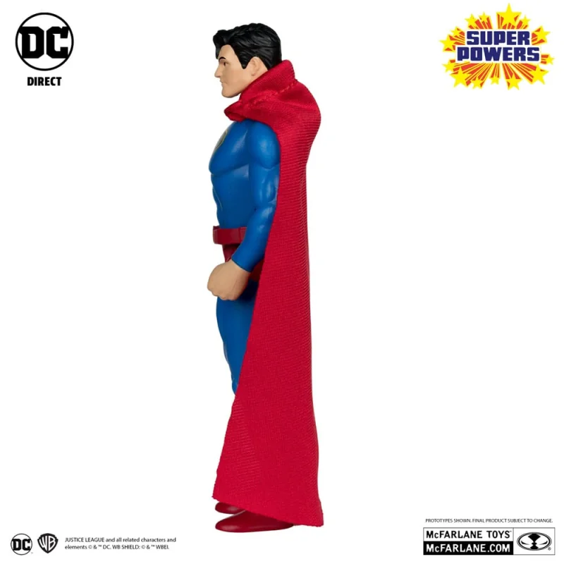 MCF15889 DC Direct Super Powers Superman figure (Fleischer Variant) 13 cm