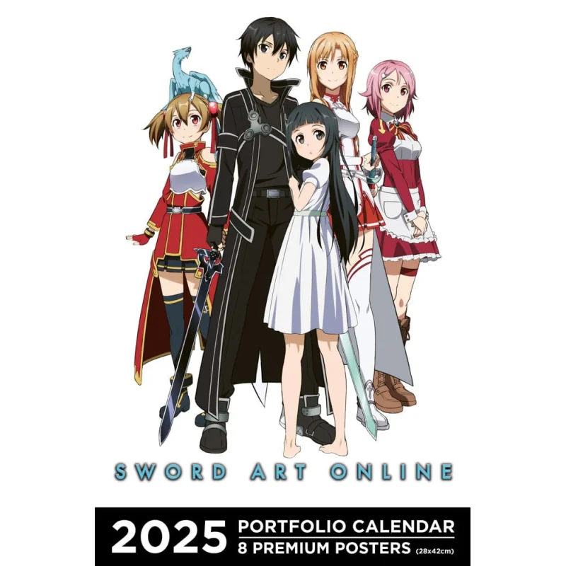 Sword Art Online Portfolio Calendar 2025 *ENGLISH* 