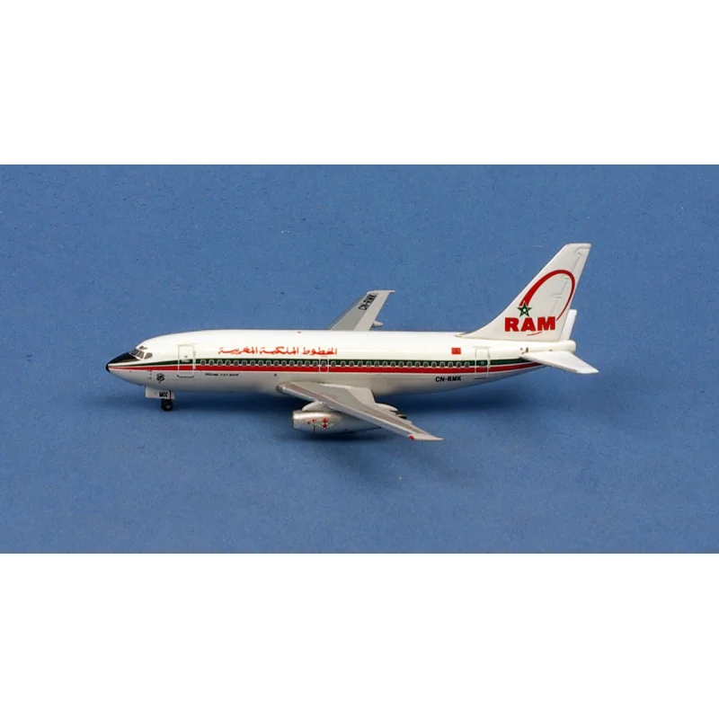 Royal Air Maroc Boeing 737-200 CN-RMK Die cast 