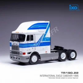 INTERNATIONAL EAGLE CABOVER 1995 WHITE/BLUE Die cast 