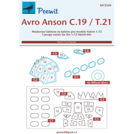 Avro Anson C.19 / T.21 (designed to be used with Valom kits) Accessory 