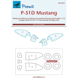 North-American P-51D-5 Mustang (designed to be used with Kovozavody Prostejov kits) Accessory 