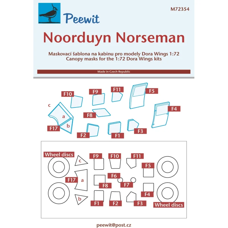 Noorduyn Norseman (designed to be used with Dora Wings kits) Accessory 