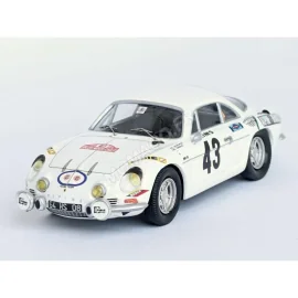 RENAULT ALPINE A110 43 CHRISTINE DACREMONT/MARIE-ODILE DESVIGNES MONTE-CARLO RALLY 1973 Die cast 