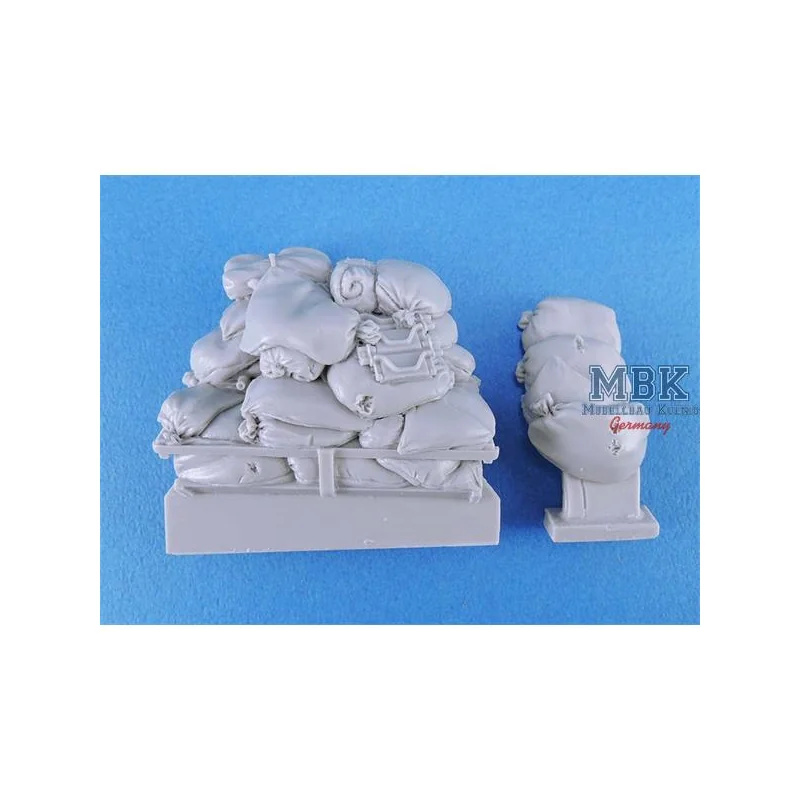 M4A3 Sherman Front Hull Sandbag Armor set 3D printed resin