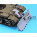 BTU-55 Dozer set fot T-55s & Variants 3D printed resin