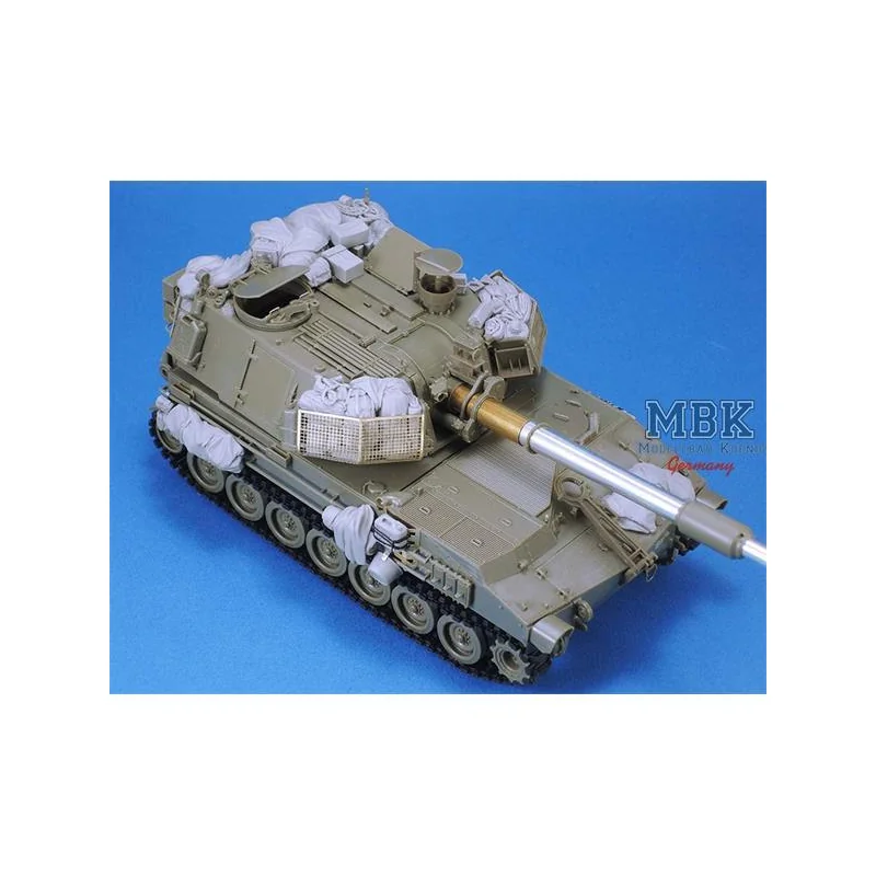 IDF M109 Stowage Set 3D printed resin