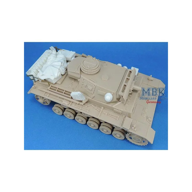 Pz.Kpfw.III Stowage set S1 3D printed resin