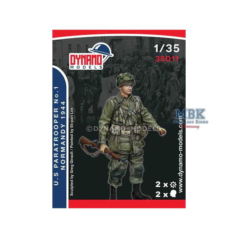 Liberation - U.S. paratrooper 1 Figures 