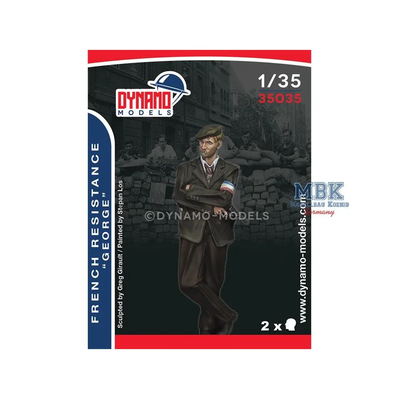 Vive la France - French resistance "George" Figures 