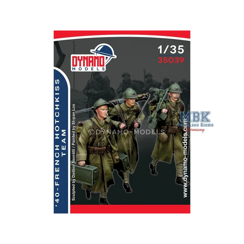 1940 - French Hotchkiss Team Figures 