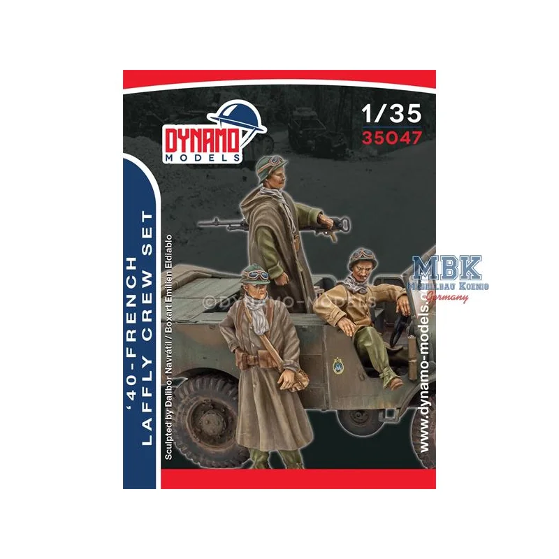 ’40 – French Laffly Crew Set Figures 