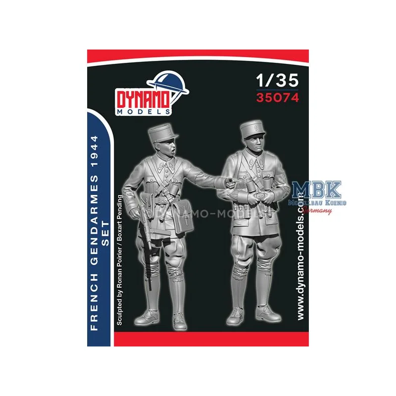 French Gendarme 1944 Set Figures 