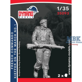 French Commando Kieffer Marching No.1 Figures 