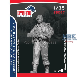 French Commando Kieffer Marching No.5 Figures 