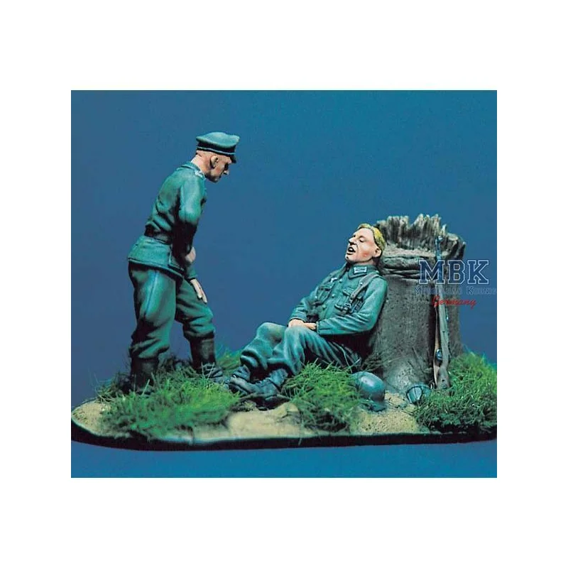 Are you sleeping, kid? (German Soldiers + Base) Figures 