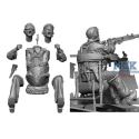 WW2 US Navy Rear Gunner 2 (engaged) 1:48 Historical figures