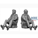 US Navy Pilot & Rear Gunner set I 1:48 Figures 