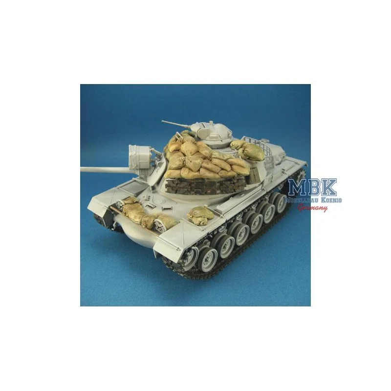 M48A3 Vietnam Sandbag Armor Set Model kit 