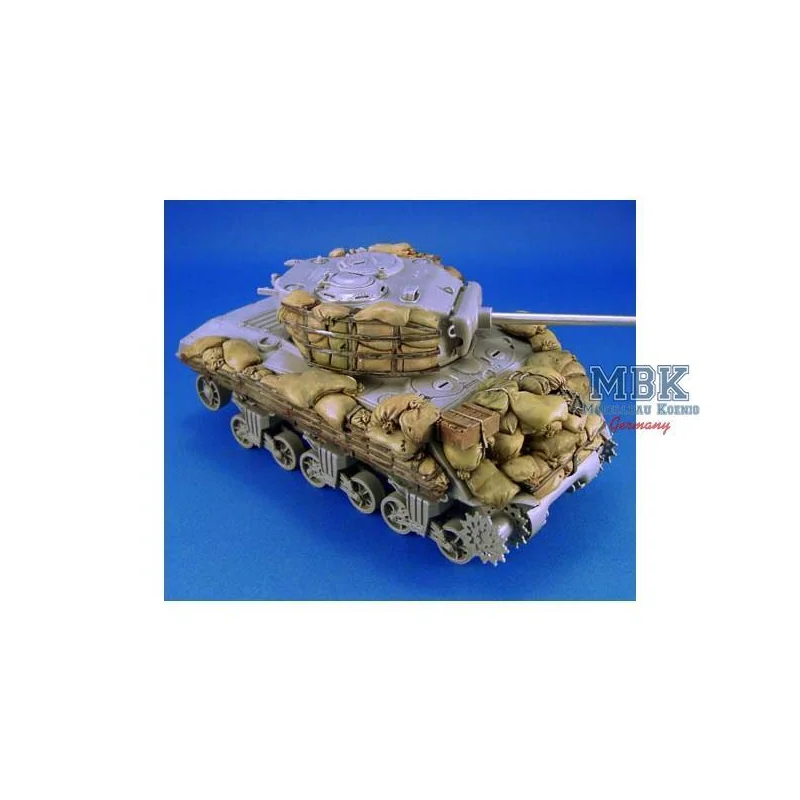 Sherman M4A3 Sandbag Armor Set 2 Model kit 