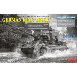 Sd.Kfz.182 Tiger Ausf.B King Tiger (STANDARD V.) Model kit 