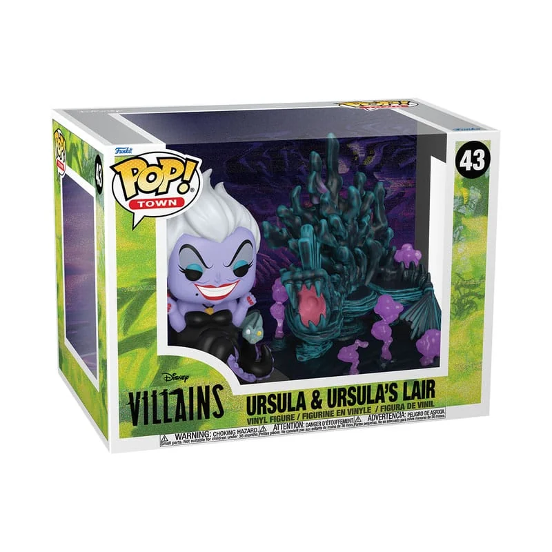 Disney Villains POP! Town Vinyl Figure Ursula's Lair 9 cm Pop figures