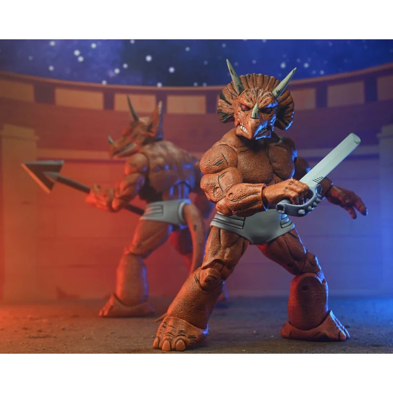 Ninja Turtles (Mirage Comics) Triceraton Gladiator Figure 21 cm