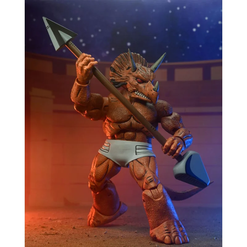 Ninja Turtles (Mirage Comics) Triceraton Gladiator Figure 21 cm