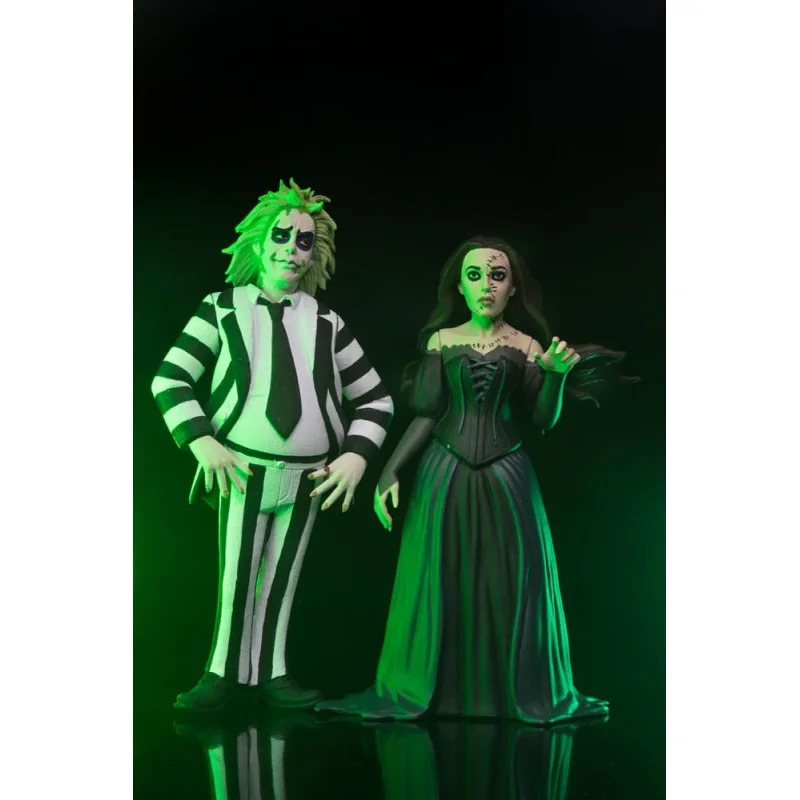 Beetlejuice Beetlejuice pack 2 Toony Terrors Beetlejuice & Delores Figures 15 cm